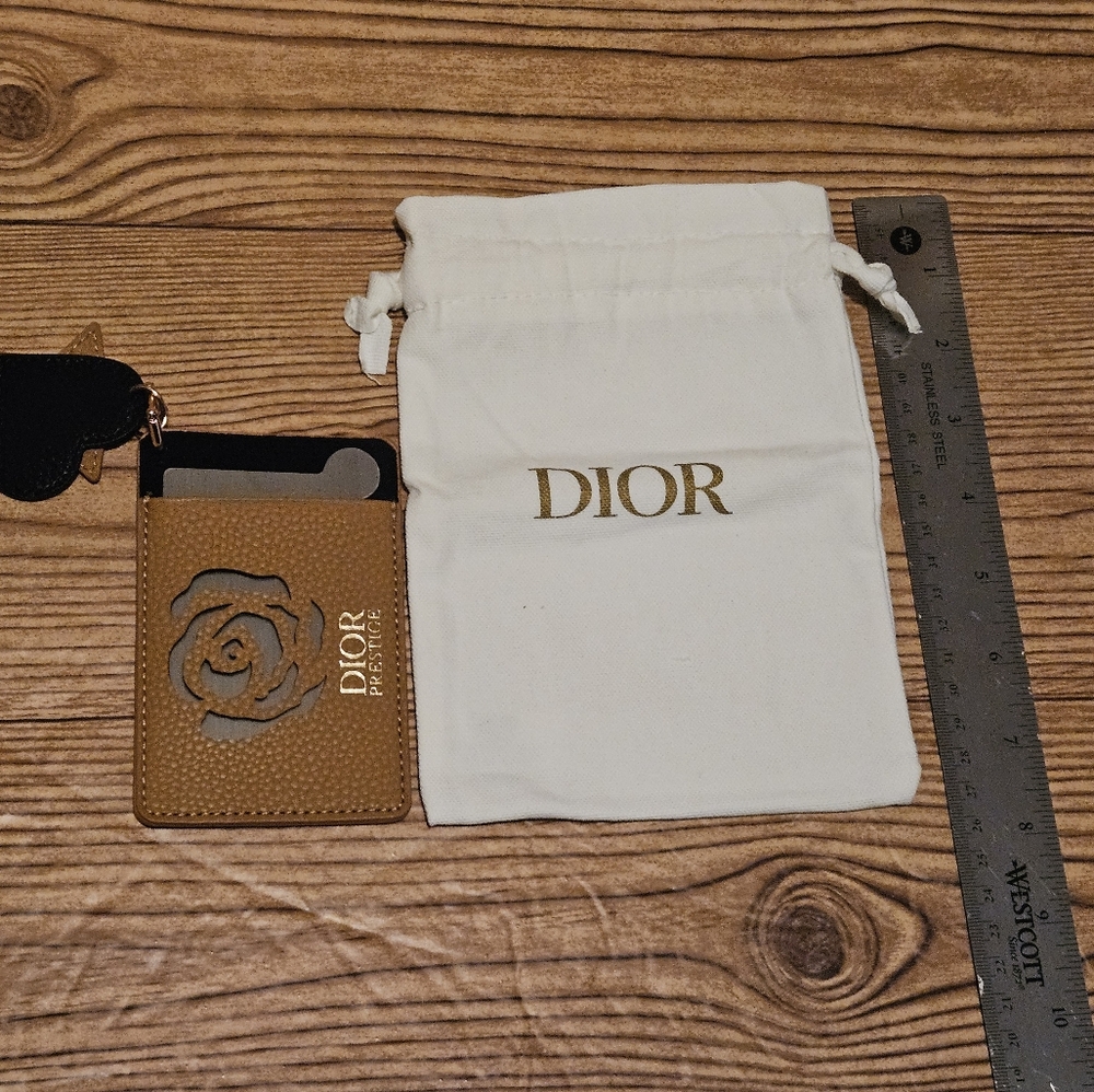 Dior Prestige Rose Card Holder & Mirror from Dior Parfums Collection GWP - Picture 5 of 5